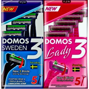 تیغ 3لبه دوموس5تایDOMOS