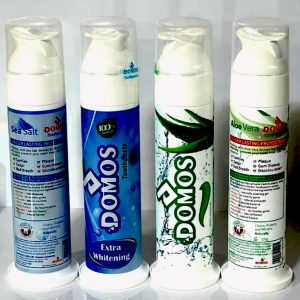 خمیر دندان پمپی DOMOS120gr